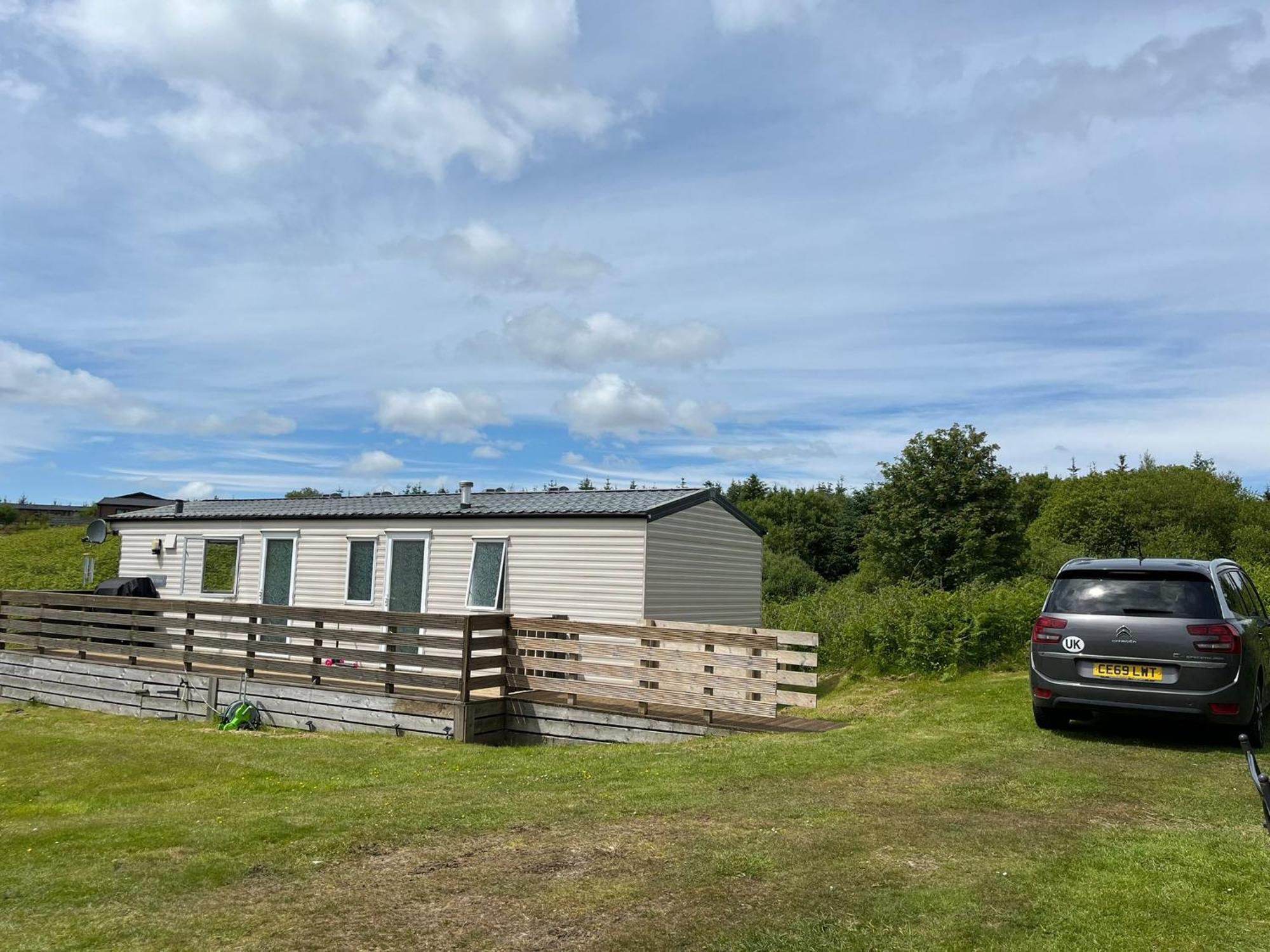 Lochview Retreat Caravan Balminnoch エクステリア 写真